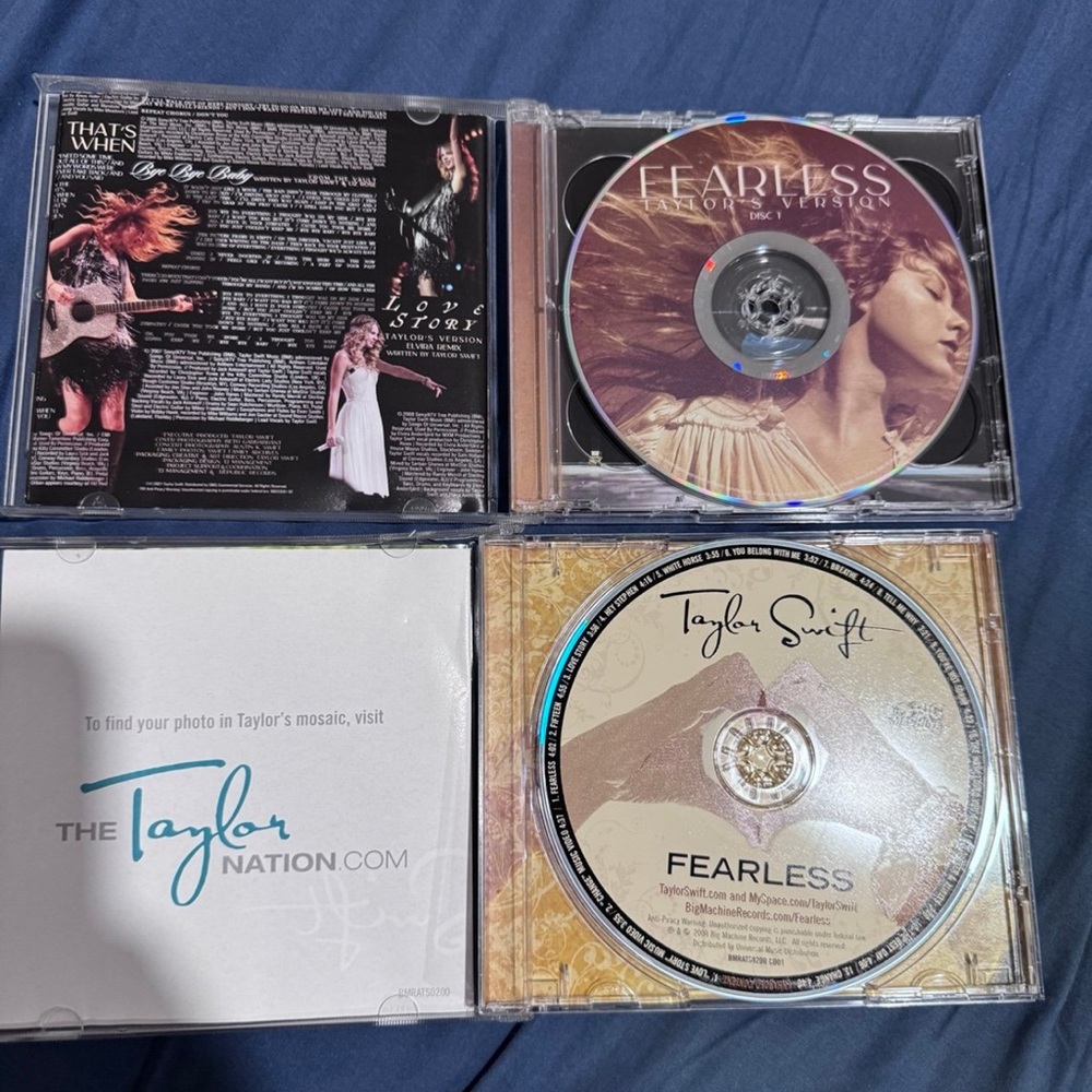 Taylor Swift Fearless Album CD Set